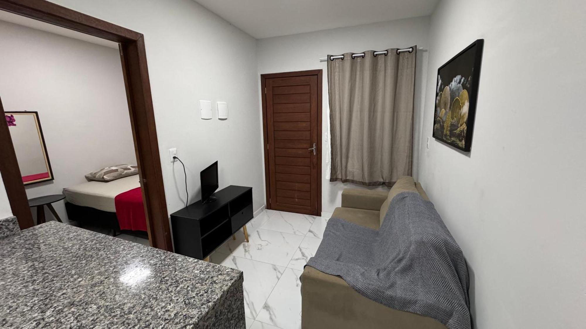 Appartamento Kitnet Localizado 6 Min Shopping Tubarão Esterno foto
